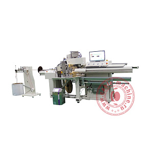 Автоматическая машина для опрессовки двухсторонних клемм с лужением и вставкой пломбы BZW-3.0+C+Z